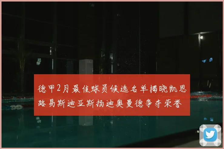德甲2月最佳球员候选名单揭晓凯恩路易斯迪亚斯扬迪奥曼德争夺荣誉
